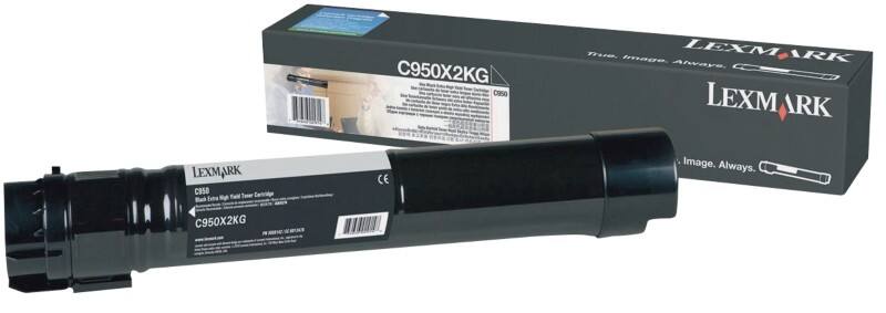 Lexmark Origineel Tonercartridge C950X2KG Zwart