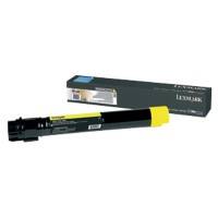 Lexmark Origineel Tonercartridge X950X2YG Geel