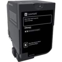 Lexmark Origineel Tonercartridge 74C2HKE Zwart