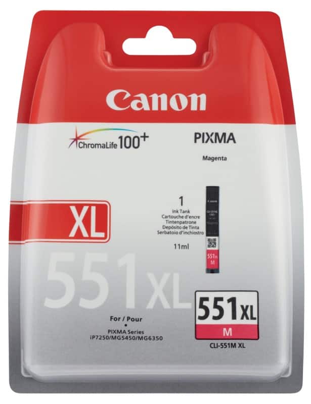 Canon CLI-551MXL Origineel Inktcartridge Magenta