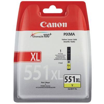 Canon CLI-551YXL Origineel Inktcartridge Geel