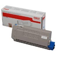 OKI 44318607 Origineel Tonercartridge Cyaan