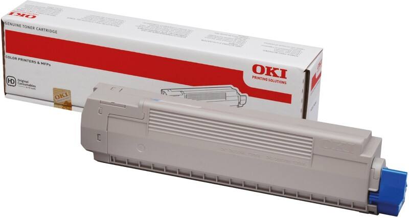 OKI 44059167 Origineel Tonercartridge Cyaan