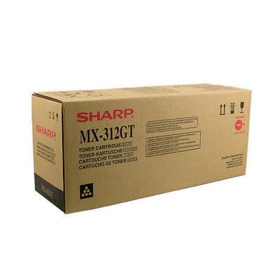 Sharp MX-312GT Origineel Tonercartridge Zwart