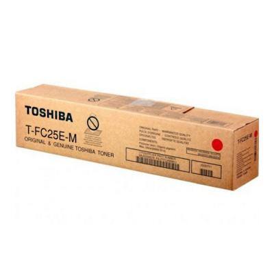 Toshiba T-FC25E-M Origineel Tonercartridge 6AJ00000078 Magenta