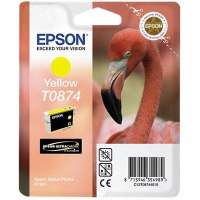 Epson T0874 Origineel Inktcartridge C13T08744010 Geel