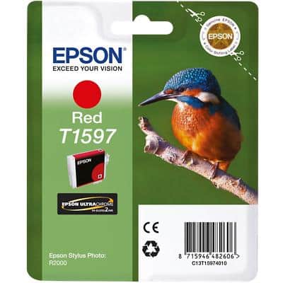 Epson T1597 Origineel Inktcartridge C13T15974010 Rood