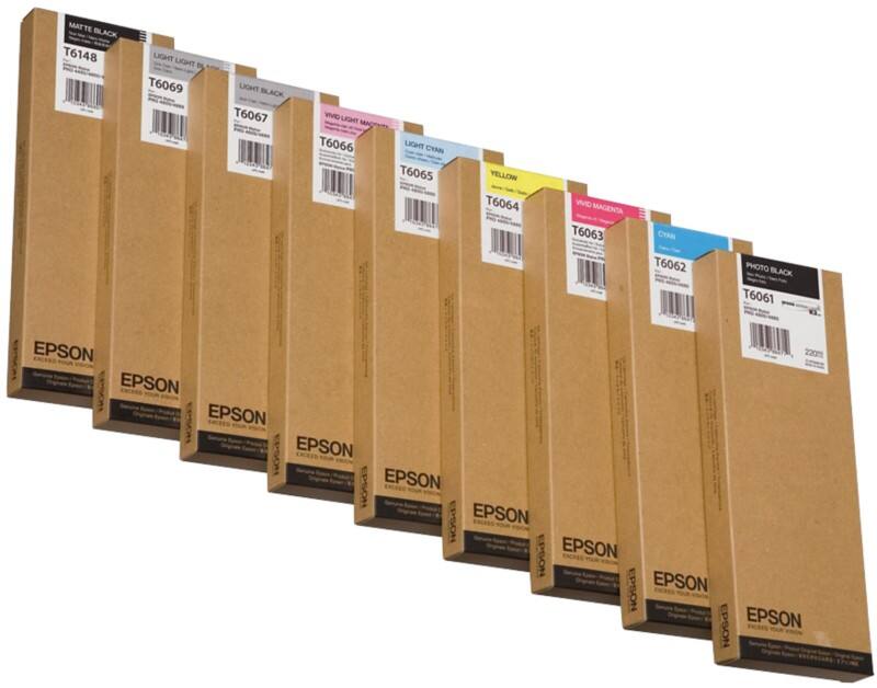 Epson T6063 Origineel Inktcartridge C13T606300 Vivid magenta