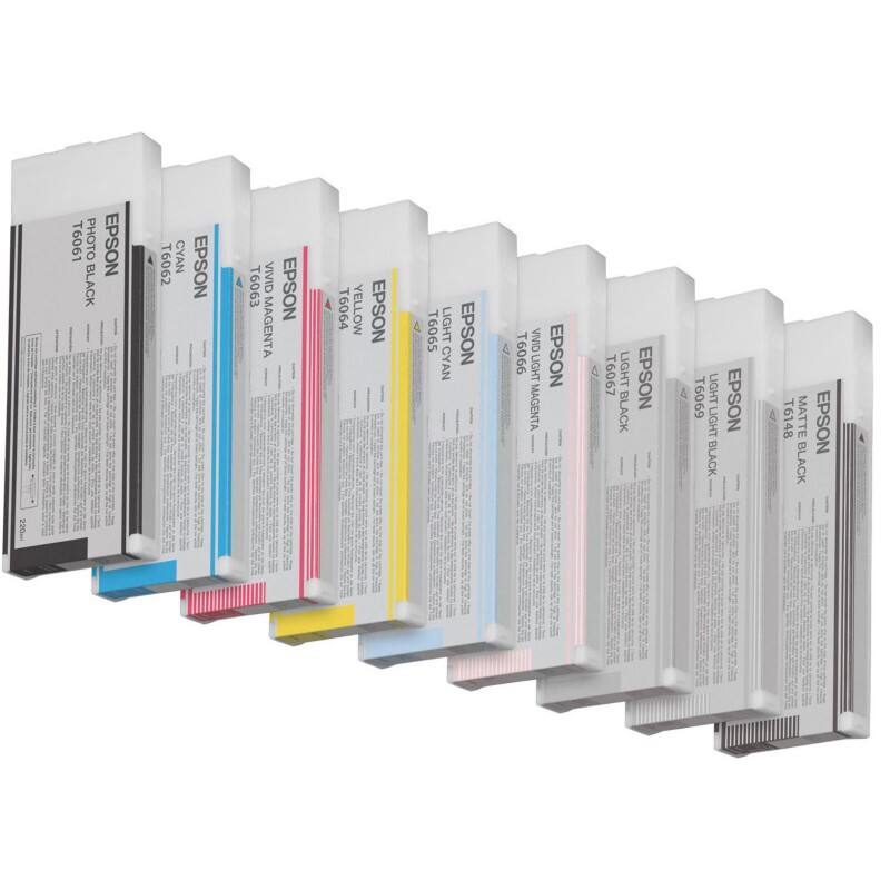 Epson T6069 Origineel Inktcartridge C13T606900 Licht zwart