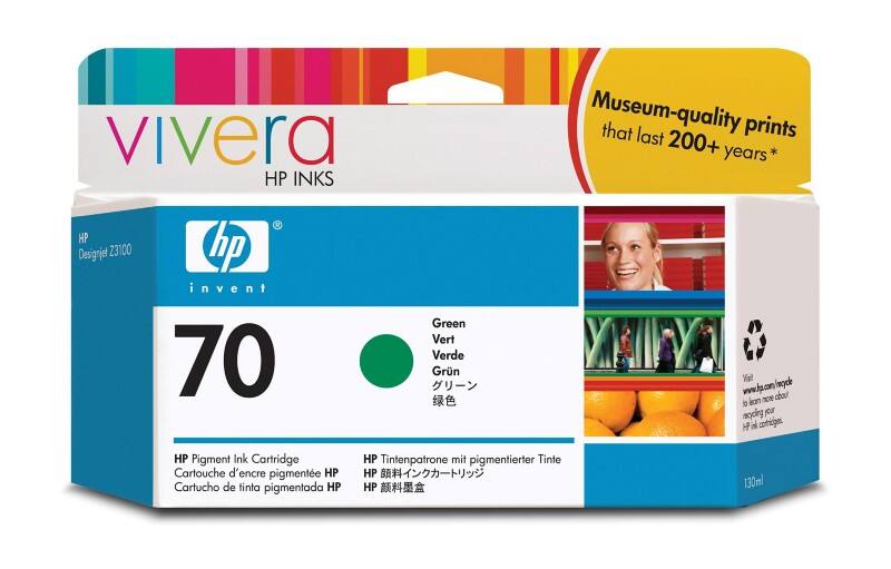 HP 70 originele inktcartridge C9457A groen