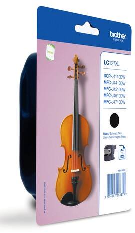 Brother LC127XL Origineel Inktcartridge Zwart Pack