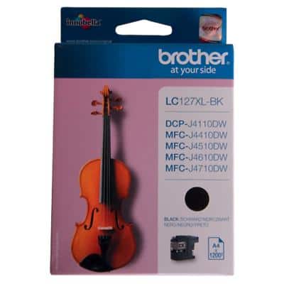 Brother LC127XLBK Origineel Inktcartridge Zwart