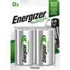 Energizer Batterij Power Plus D 2500 mAh Nikkel-metaalhydride (NiMH) 1.2 V 2 Stuks
