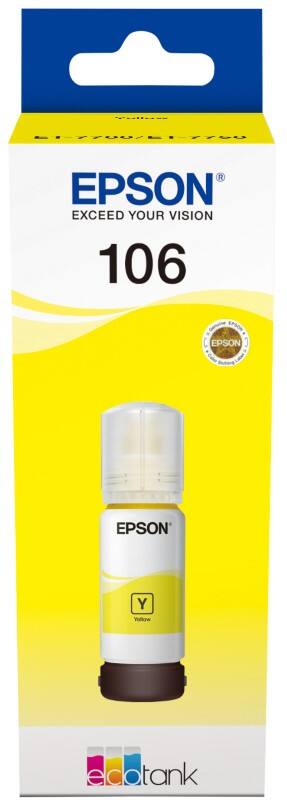Epson 106 Origineel Inktfles C13T00R440 Geel 70 ml