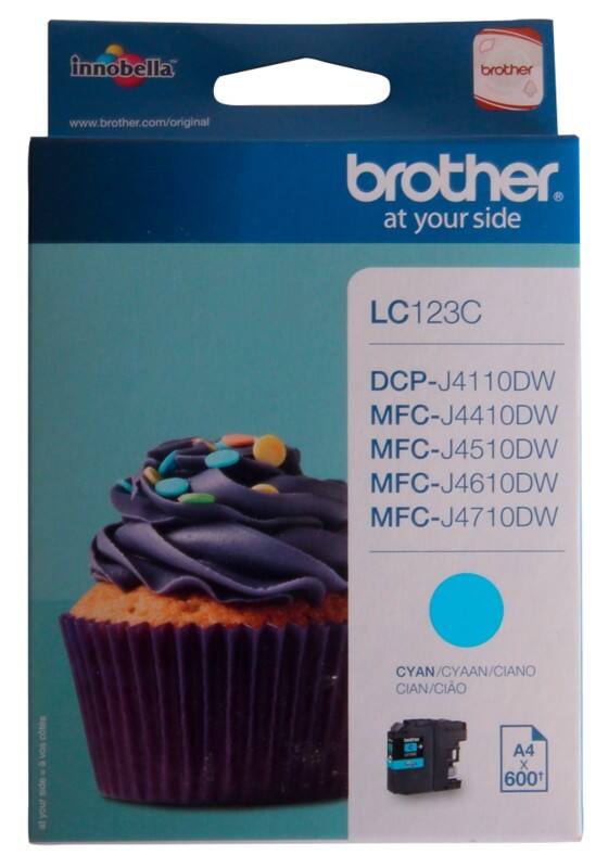 Brother LC123C Origineel Inktcartridge Cyaan