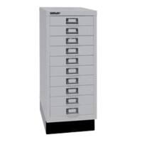 Bisley Meerladenkast 10 10 Lichtgrijs 279 x 380 x 670 mm