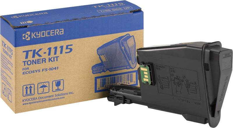 Kyocera TK-1115 Origineel Tonercartridge Zwart