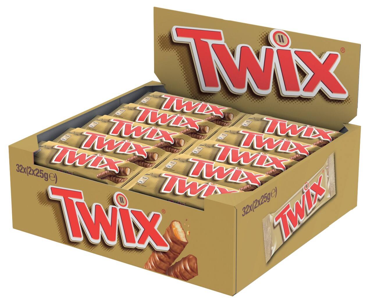 Twix Chocoladereep 32 Stuks à 50 g