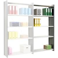 ARNO SPACE Epsilon voor kantoor Vervolgelement 5 Planken Staal 1.250 x 500 x 2.000 mm Grijs