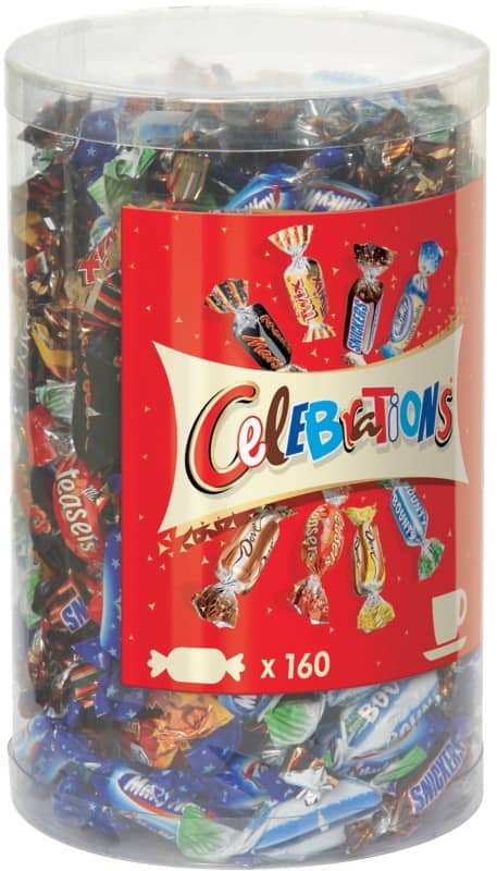 Celebrations New Mix Assortiment Mini-chocoladereep 1435 g