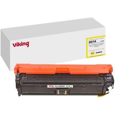 Viking 307A compatibele HP tonercartridge CE742A geel
