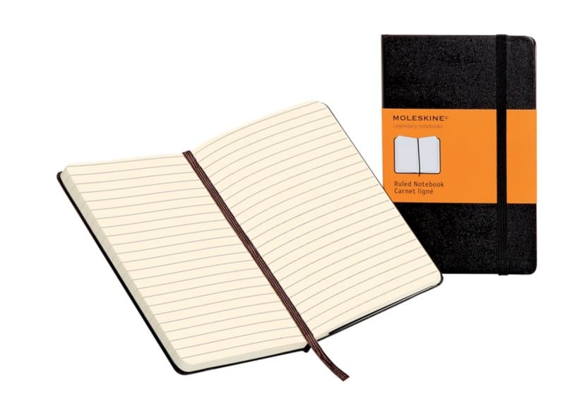 Moleskine Notitieboek Speciaal Gelinieerd Zwart