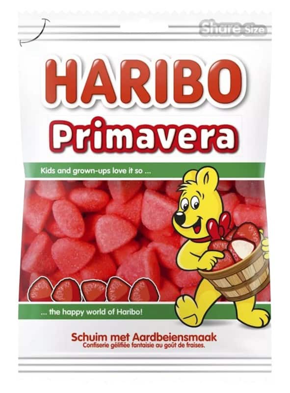 Haribo Primavera Aardbei Snoep 200 g