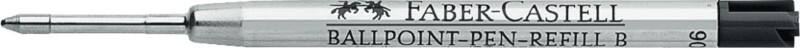 Faber-Castell Balpen-navulling 0,4 mm Medium Balpen Zwart