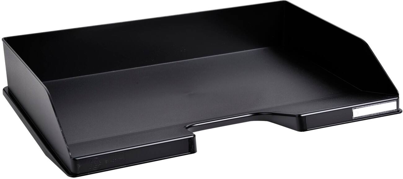 Exacompta 11714D Brievenbak Zwart A4 Polystyreen 36,5 x 25,5 x 6,5 cm