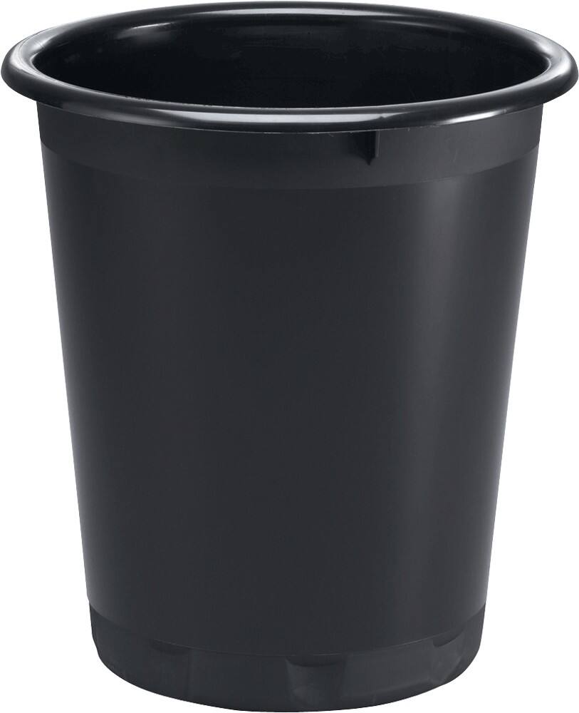 DURABLE Prullenmand 1701572221 Kunststof 13L Zwart 29,5 x 32 cm