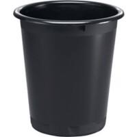 DURABLE Prullenmand 1701572221 Kunststof 13L Zwart 29,5 x 32 cm