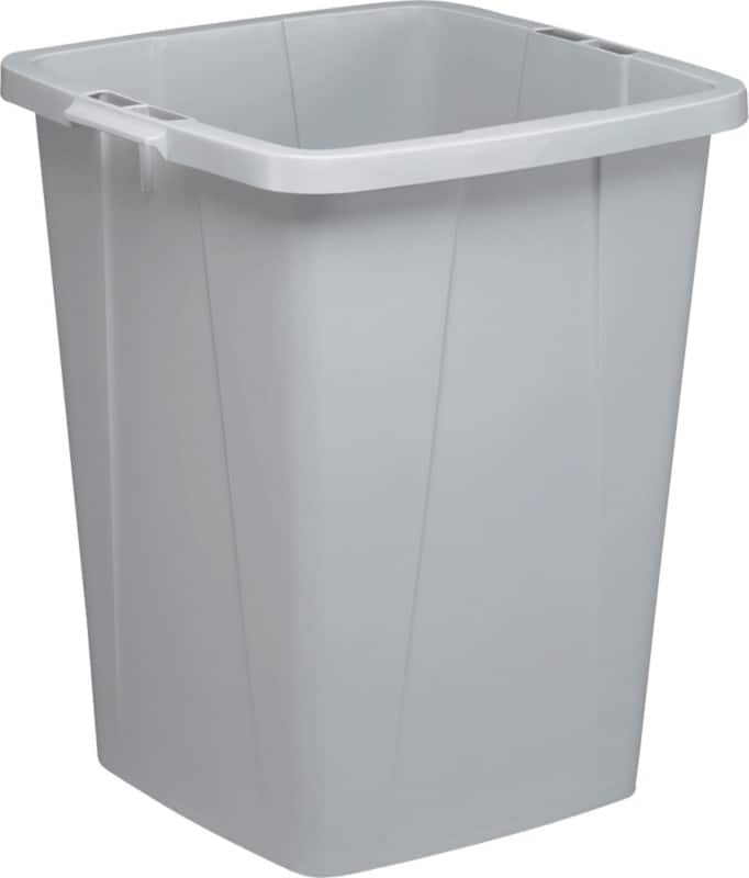 DURABLE Prullenmand Durabin 90 l 48,5 x 63 x 60,5 cm Grijs