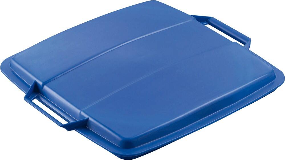 DURABLE Deksel voor prullenbak Durabin 90 l 46,5 x 5 cm Blauw