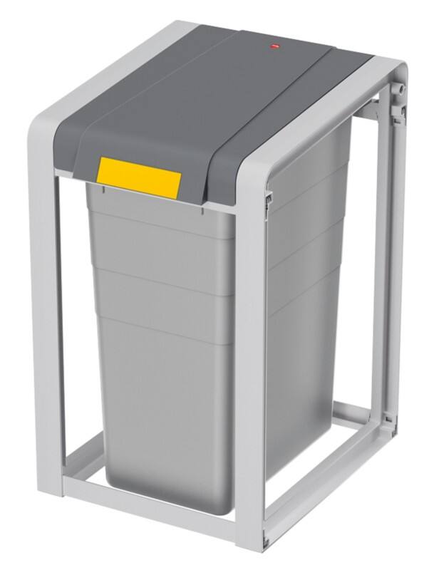 Hailo ProfiLine Öko XL Prullenbak 38 l Grijs Kunststof 0935-202