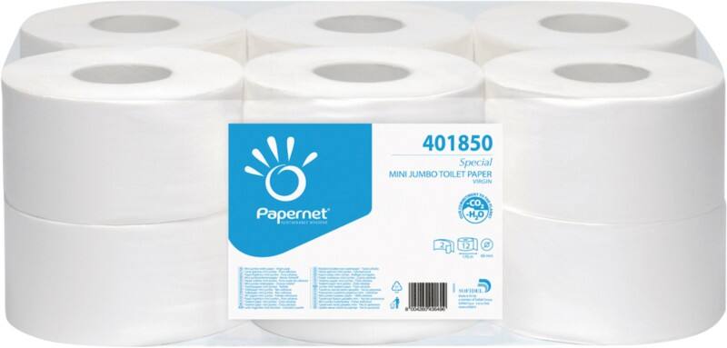 Papernet Toiletpapier 2-laags 401850 12 Rollen à 557 Vellen