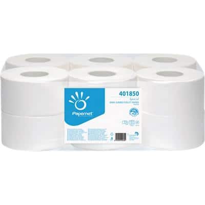 Papernet Toiletpapier Mini Jumbo 2-laags 12 Rollen à 557 Vellen