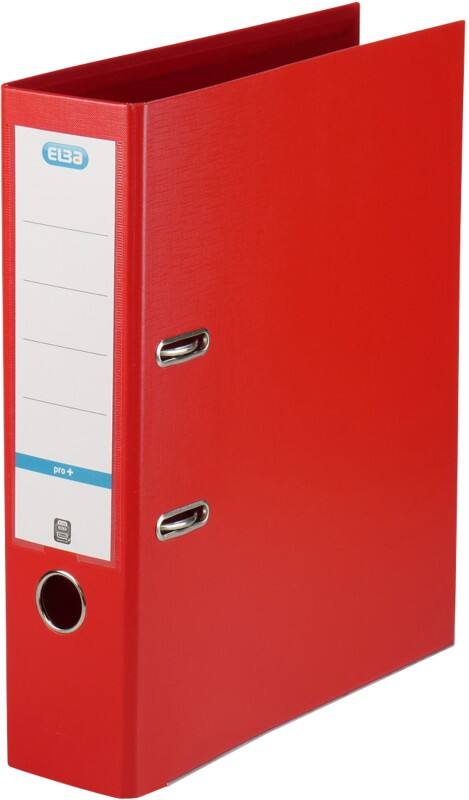 ELBA Smart Pro+ Breed Ordner A4 80 mm Rood 2 Ringen Kunststof