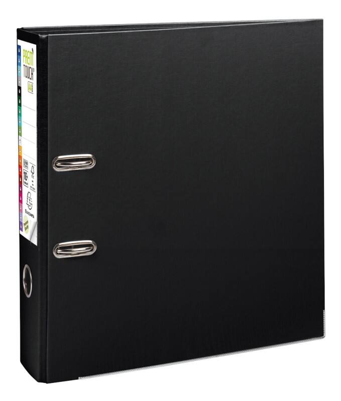 Exacompta Prem Touch Breed Ordner A4 80 mm Zwart 2 Ringen 79368859 Kunststof Staand