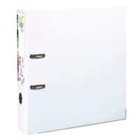 Exacompta PremTouch Ordner A4 Maxi 80 mm Wit 2 ringen Karton, PP (Polypropeen) Glad Staand