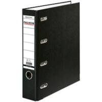 Falken Breed Dubbele ordner A5 70 mm Zwart 4 Ringen S70 Karton, PP (Polypropeen) Liggend