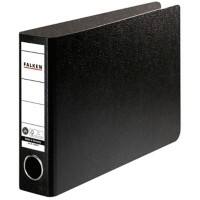 Falken Smal Ordner A5 50 mm Zwart 2 Ringen Karton, PP (Polypropeen) Liggend Gerecycled