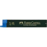 Faber-Castell Navulling voor vulpotloden Super-polymeer 0,7 mm 2B Zwart Pak van 12