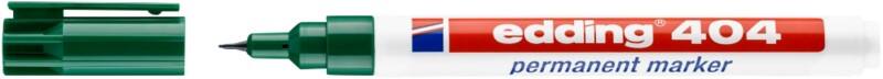 edding 404 Permanentmarker Extra Fijn Ronde punt - 0,75 mm Groen