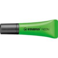 STABILO Neon Tekstmarker Groen Breed Beitelpunt 2-5 mm