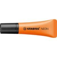 STABILO Neon Penmodel tekstmarker Schuine punt Oranje