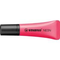 STABILO Neon Tekstmarker Roze Breed Beitelpunt 1-5 mm