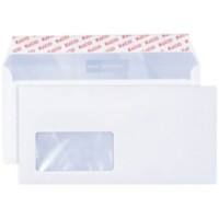 Elco Premium Enveloppen Met Venster C6/5 229 (B) x 114 (H) mm Kleefstrip Wit 80 g/m² 500 Stuks