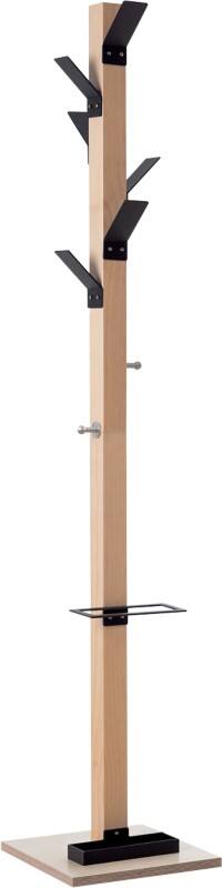 meet powered by PAPERFLOW Kapstok PECPP.13 350 x 350 x 1800mm Zwart