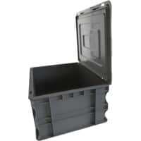 Viso Deksel voor stapelbare bak E4301 Grijs Polypropeen 40 x 2 x 30 cm