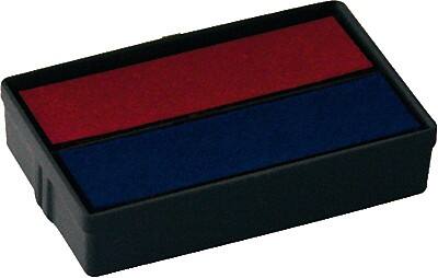 COLOP 310 Stempelkussen Blauw, rood 2 Stuks